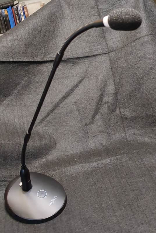 Movo GM-9 Desktop Gooseneck Condenser Microphone image 1