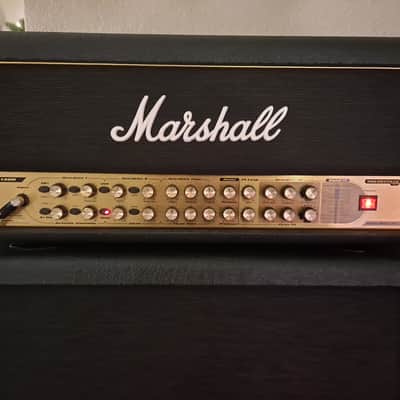 Marshall Valvestate 2000 AVT150H 4-Channel 150-Watt Guitar Amp Full Stack 2001-2005 - Black image 2