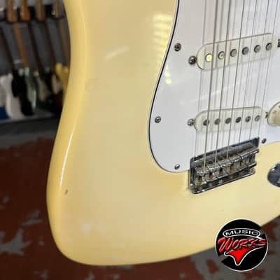 Fender   Stratocaster Hard Tail Olimpic White 1981 True Vintage image 7