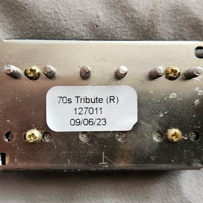 70s Tribute Rhythm, Double Black, 2-Conductor, Potted, Alnico 5, 16.2K Humbucking Pickup image 2