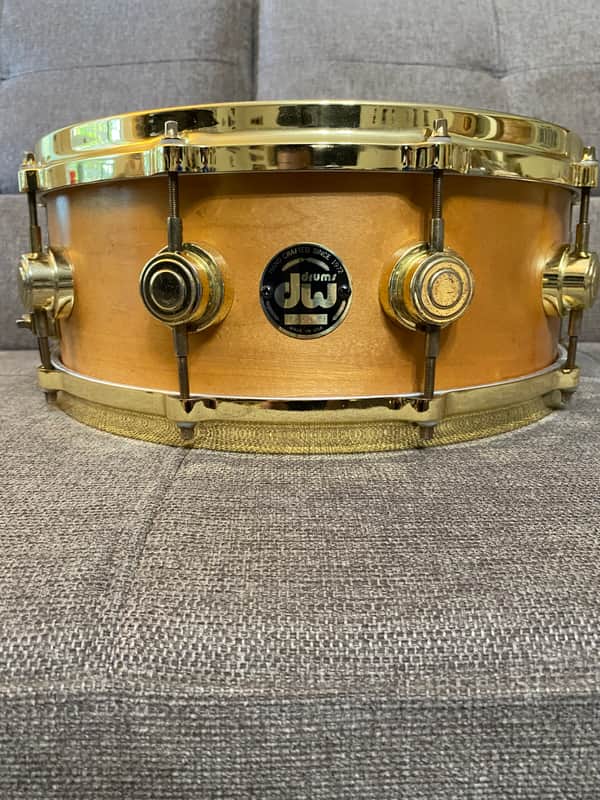 DW Cravitto Maple Snare 1997 - Natural image 1