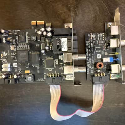 RME HDSPe MADI PCIe Card + Word Clock/MIDI Expansion Board – Untested Since 2016 image 1