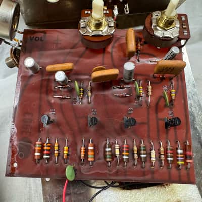 Electro-Harmonix Big Muff Pi π Ram's Head v2 Distortion Fuzz Pedal - 3003 EH3003 pot codes date to 1975 image 10