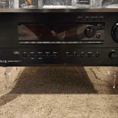 Onkyo Onkyo TX-DS696 A/V Receiver with Dolby Digital, DTS, and Pro Logic II 90s  - Black metal image 4
