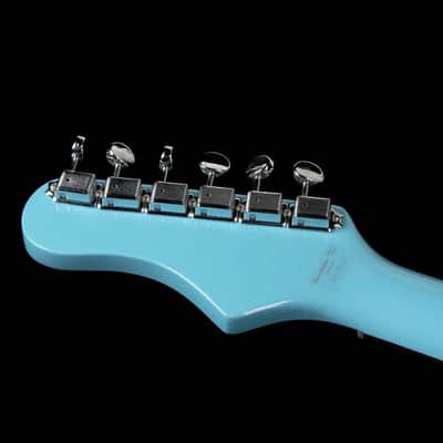 Danelectro D67-AQUA ‘67 DANO Series Offset Body Shape 6-String Electric Guitar image 7