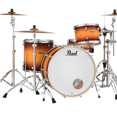 Pearl Decade Maple Classic Satin Amburst 13/16/24" 3pc Shell Pack | Hardware and Drums | Authorized Dealer image 3