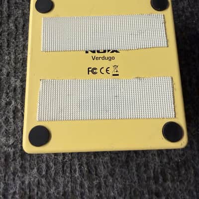 NuX NAP-5 Stageman Floor Deluxe Acoustic Preamp / DI 2010s - Yellow image 2