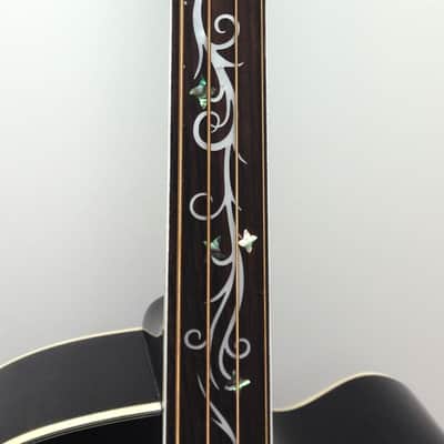 Michael Kelly Dragonfly 4 Fretless Acoustic-Electric Bass Guitar - Smoke Burst image 4