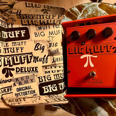 Electro-Harmonix / JHS Big Muff 2 Dual Op-Amp Fuzz 2025 - Red image 2