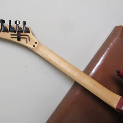 Kramer Pacer American 1986 Dark Red(stain ) over wood image 9