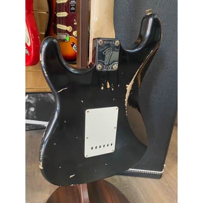 Fender Custom Shop Stratocaster 1969 Relic Black image 10