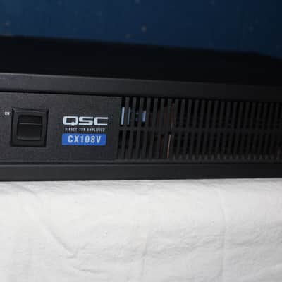 QSC CX108V 800w 8 Channel Power Amplifier image 1