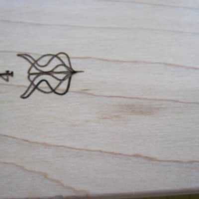 Equilibrium 10" Wood Block Large #4 - Vintage image 3