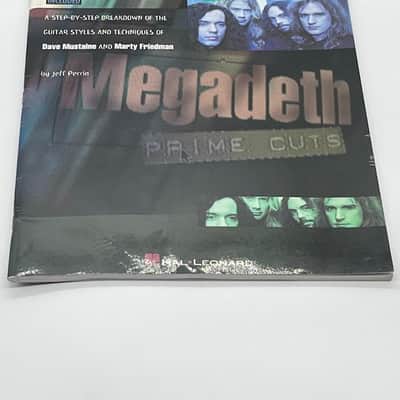 Megadeth Prime Cuts Guitar Signature Licks Book With CD image 1
