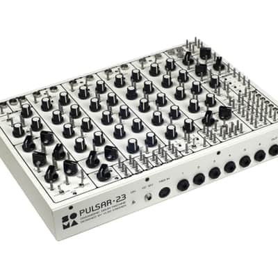 SOMA Laboratory Pulsar-23 Semi-Modular Drum Machine (White) image 3
