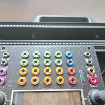 1010 Music Bitbox w/Audio Parasites Inverted Black Panel & Befaco Banananuts - Sampler, Looper, Slicer & Recorder w/original Silver Panel - 2016 - 2020 image 3