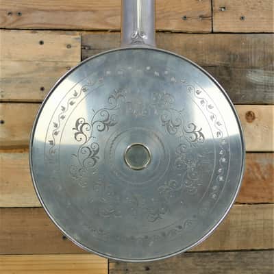 The Riley Baker Perfected Patent 5-String Banjo Zither 1897 - Aluminium Body image 5
