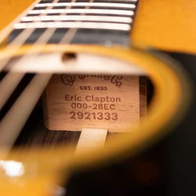 Martin 000-28EC Eric Clapton Signature Acoustic Guitar - Natural with Hardshell Case image 19