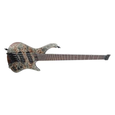 Ibanez EHB1505MS 5-String Electric Bass Guitar Black Ice Flat EHB1505MSBIF + Ibanez Gig Bag - Multi Scale Multiscale - BRAND NEW image 1