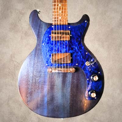 Gibson Les Paul Special Tribute DC Blue Satin CUSTOMIZED image 2