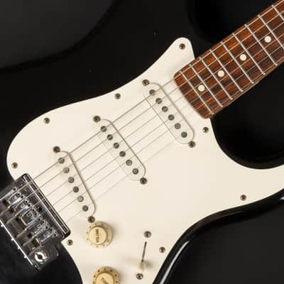 1983 Fender Dan Smith Era 2-Knob Stratocaster RW - Black | USA Fullerton Vintage Rosewood Fretboard Free Flyte Tremolo | CoA OHSC image 6