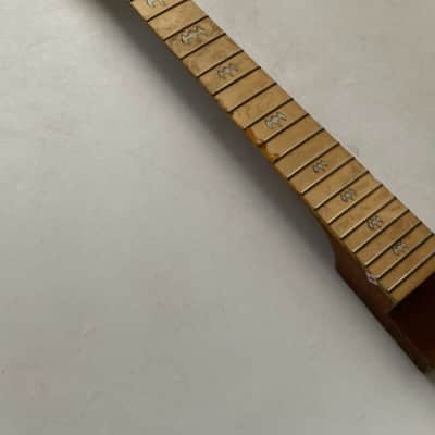 Maple Wood Guitar Neck, 22 Frets, Bats Inlay Fretboard Markers image 4