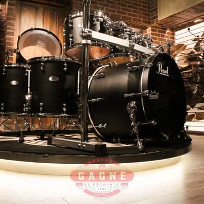 Pearl Reference Pure 8-piece Matte Black Mist Drum Set image 1
