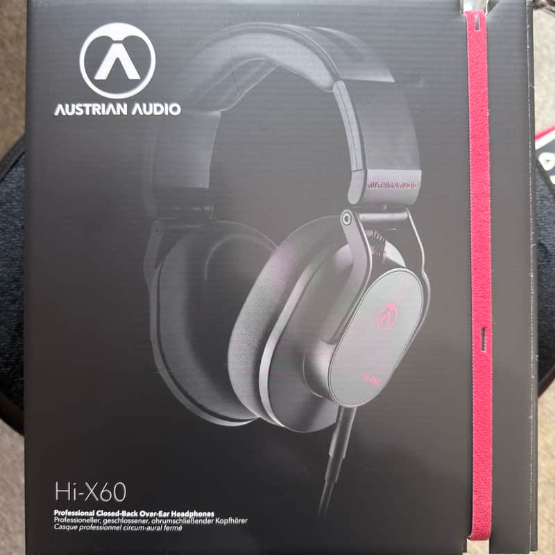NEAR MINT Austrian Audio Hi-X60 Closed Back Headphones