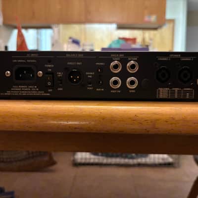 Gallien-Krueger Fusion 1200S 1200-Watt Ultra Light Bass Amp Head- Black image 4