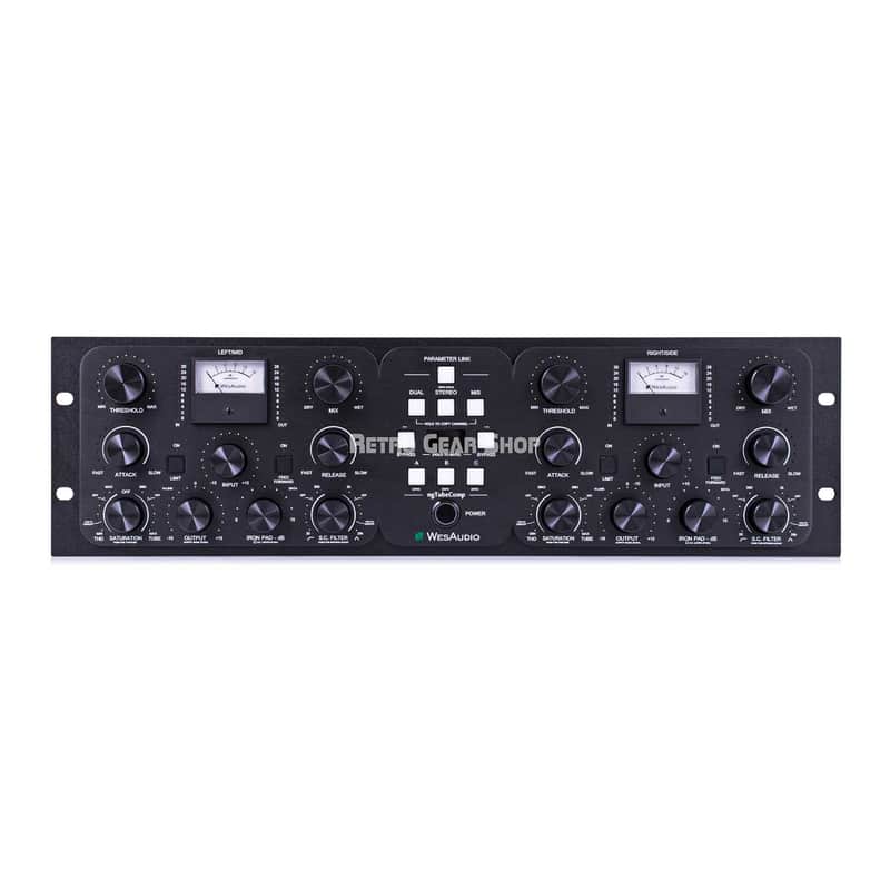 WesAudio ngTubeComp Next Generation Tube Compressor Digital Recall Wes Audio Mint Open-Box image 1