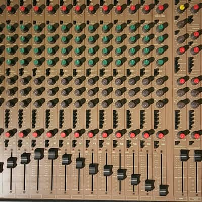 The Big Brown Analogue Sound - vintage Allen & Heath System 8 Mk1 16:8:2 analogue mixing desk! image 11