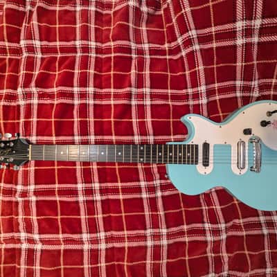 Epiphone Les Paul Melody Maker E1 (Les Paul SL) 2017 - Present - Turquoise image 2