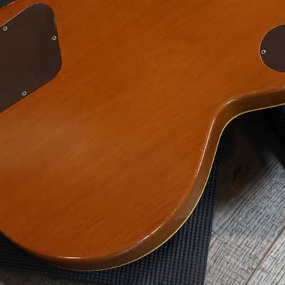 2000 Gibson Custom Shop R7 Les Paul Standard Tom Murphy Aged Electric Guitar Antique Gold + OHSC image 16