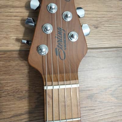 Sterling CT50-HSS Cutlass with Roasted Maple Fretboard - Firemist Silver image 3