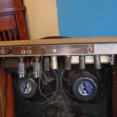 FENDER 3X10 BANDMASTER AMPLIFIER 1960 - RARE BROWN image 9