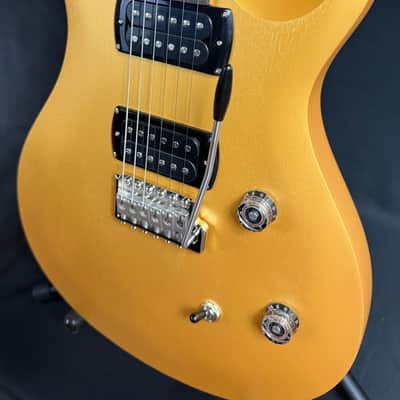 PRS SE CE 24 Standard Satin Electric Guitar Metallic Gold w/ Gig Bag image 7