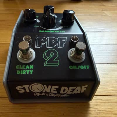 Stone Deaf FX PDF-2 Parametric Distortion 2010s - Black image 2