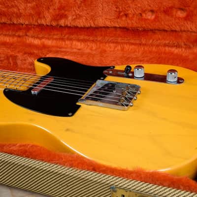 Fender American Vintage '52 Telecaster 1997 Butterscotch Blonde w/ OHSC, Case Candy image 2