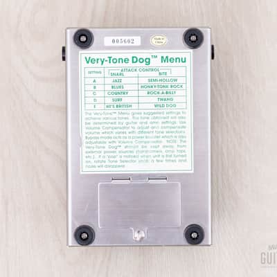 Charlie Stringer’s Snarling Dogs Very-Tone Dog SDP-6 Varitone Effects Pedal w/ Box image 7