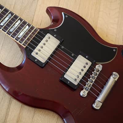1987 Gibson SG Standard '61 Vintage Reissue Guitar Cherry Tim Shaw PAF w/ohsc image 7