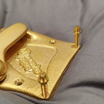 Mosrite Vibramute Vibrato Tremolo Gold image 9