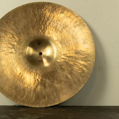 Vintage Zanchi Vibra 14" Thin Hi Hat Cymbal 832g image 2