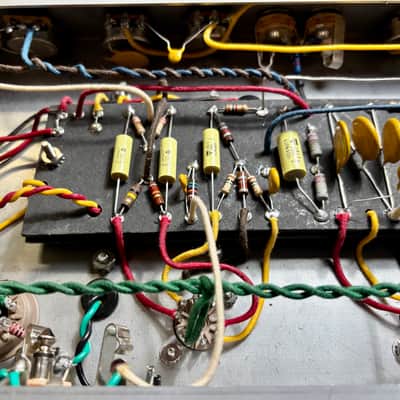 Hand Wired Clone of a Fender 6G3 "Brownface" Deluxe Head 20 Watts Premium Components image 16