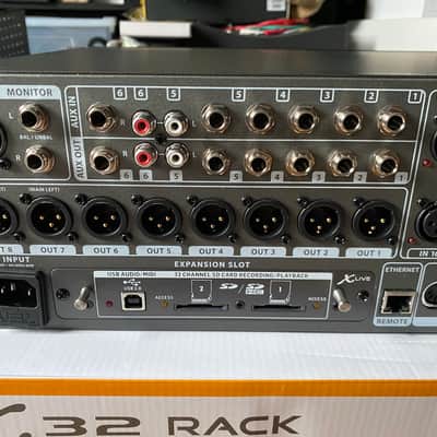 Behringer X32 Rack 40-Input 25-Bus Rackmount Digital Mixer + X Live Card image 4