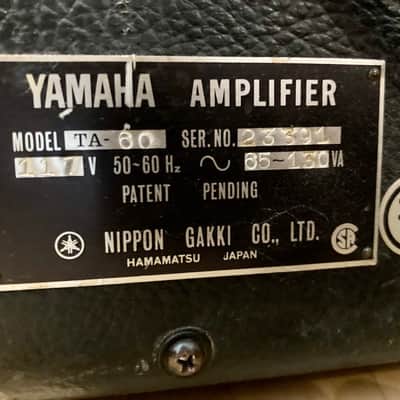 Yamaha TA-60 1969 image 12