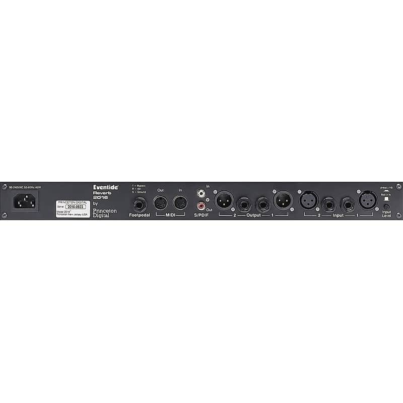 Eventide Reverb 2016 Stereo Reverb Processor image 2