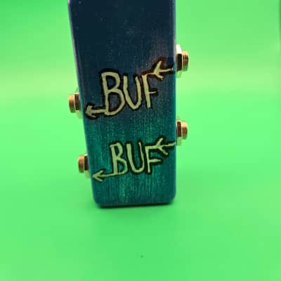 Handmade "BufBuf" dual buffer pedal in nano enclosure image 2