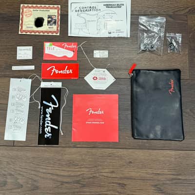 Fender American Elite Telecaster Mystic Black w/ Maple Fretboard and Case image 8