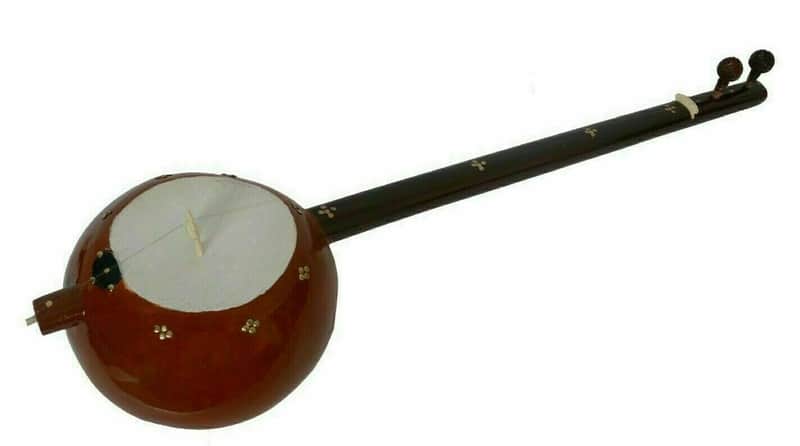 Meera Bai Ek Tara Folk Musical High Pitched Lively Sound Double String Instrument image 1