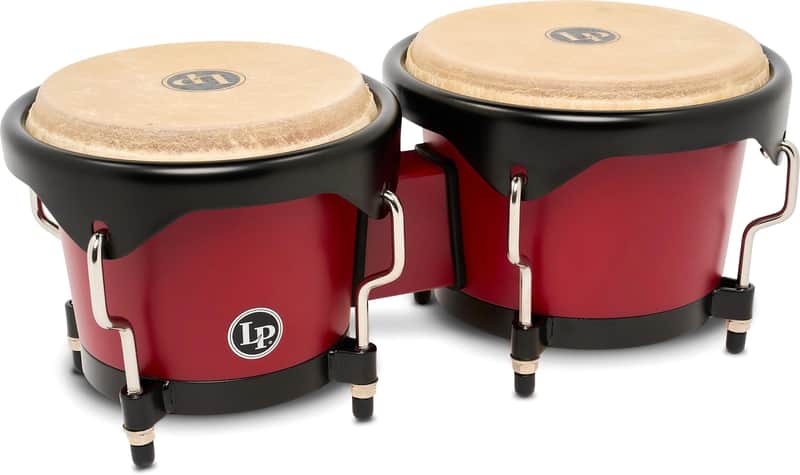 LP LP601D-RD Discovery II Series Bongos - Red image 1